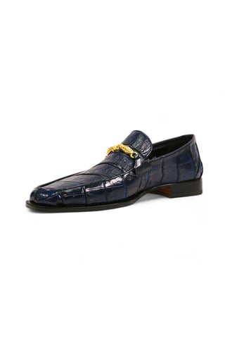 Mauri 4800/5 Crocodile Horsebit Loafers-AmbrogioShoes