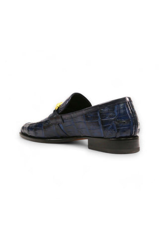 Mauri 4800/5 Crocodile Horsebit Loafers-AmbrogioShoes