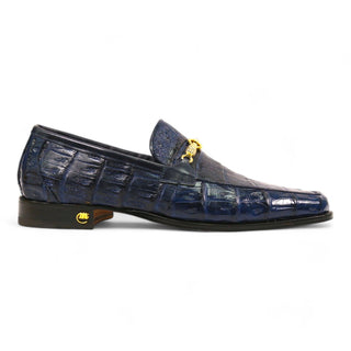 Mauri 4800/5 Exotic Crocodile Horsebit Loafers (MA5652)(Made to Order)-AmbrogioShoes