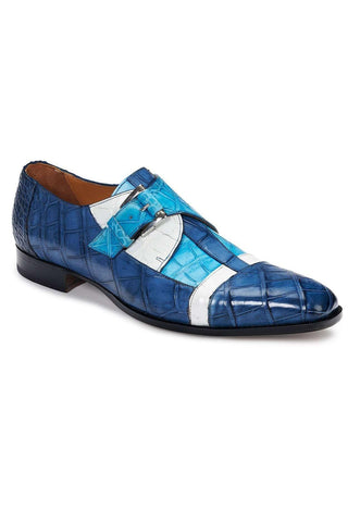 Mauri 4841 Exotic Tri-tone Alligator Skin Loafers (MA4906)-AmbrogioShoes