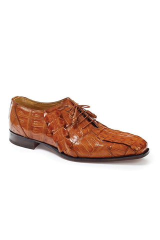Mauri 4844 Exotic Hornback & Baby Crocodile Skin Oxfords (MA4650)-AmbrogioShoes