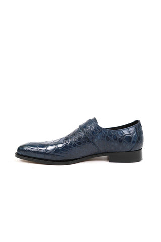 Mauri 4849 Body Alligator Single Monk-Strap (MA4802)-AmbrogioShoes