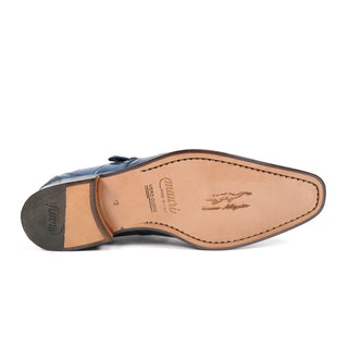 Mauri 4849 Men's Shoes Body Alligator Single Monk-Strap (MA4802) (Special Order)-AmbrogioShoes