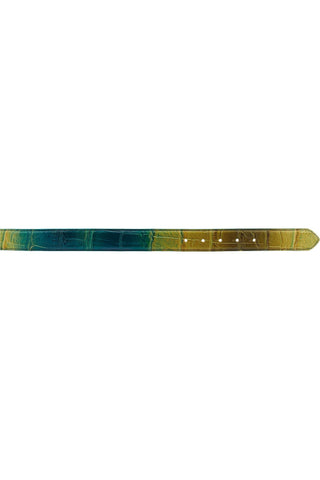 Mauri 4851 0100/35 Men's Alligator Belt (MAB1049)-AmbrogioShoes