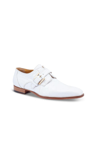 Mauri 4853 Deacon Exotic Alligator Skin Monk-Straps (MA5384)-AmbrogioShoes