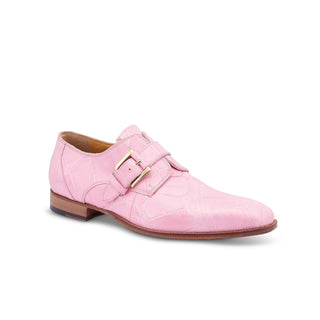 Mauri 4853 Deacon Exotic Alligator Skin Monk-Straps (MA5384)-AmbrogioShoes