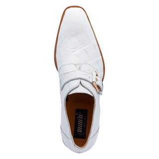 Mauri 4853 Deacon Exotic Alligator Skin Monk-Straps (MA5384)-AmbrogioShoes