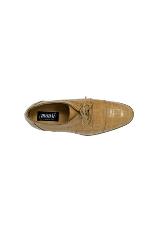 Mauri 4896 Cathedral Exotic Alligator Skin Derby (MA5007)-AmbrogioShoes