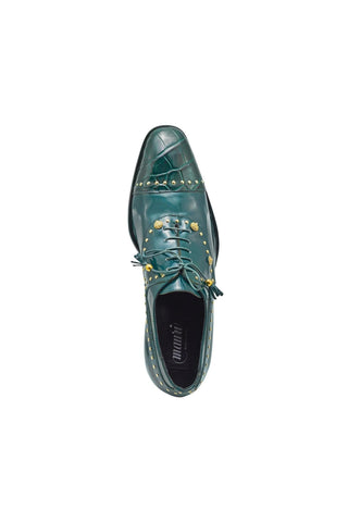 Mauri 4901 Vegas Alligator Skin & Leather Oxfords (MA5311)