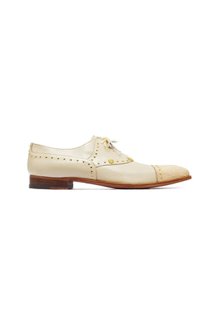 Mauri 4901 Vegas Exotic Alligator Skin & Calf-Skin Leather Oxfords (MA5311)-AmbrogioShoes