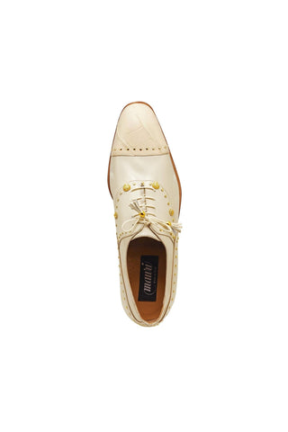 Mauri 4901 Vegas Exotic Alligator Skin & Calf-Skin Leather Oxfords (MA5311)-AmbrogioShoes