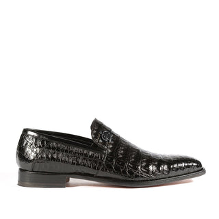 Mauri 4912 Monarch Men's Shoes Exotic Crocodile Slip-On Loafers (MA5319)-AmbrogioShoes
