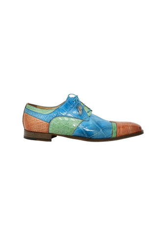 Mauri 4921 Stephen Exotic Alligator Skin Derby (MA5010)-AmbrogioShoes