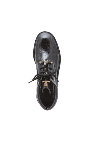 Mauri 4949 Hawk Exotic Ostrich Skin Boots (MA5273)-AmbrogioShoes