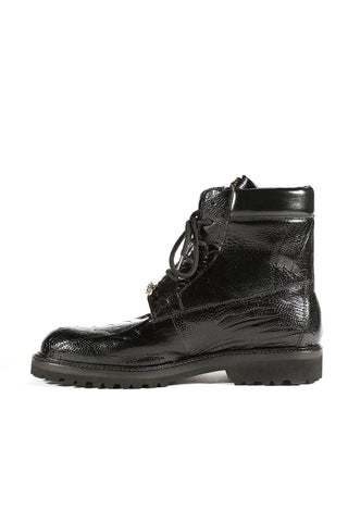 Mauri 4949 Hawk Ostrich Skin Boots (MA5273)