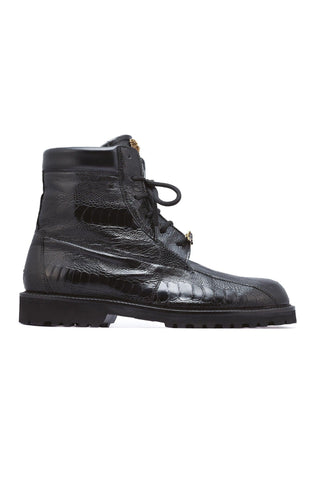 Mauri 4949 Hawk Ostrich Skin Boots (MA5273)