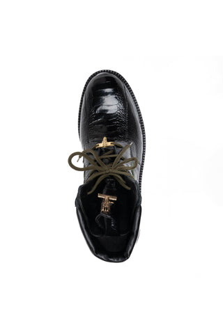 Mauri 4949/4 Hawk Ostrich / Velvet / Leather Boot (MA5688)-AmbrogioShoes