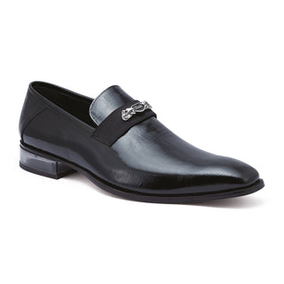 Mauri 4951 Player Men's Shoes Canapa & Satin Slip-On Loafers (MA5250) (Special Order)-AmbrogioShoes