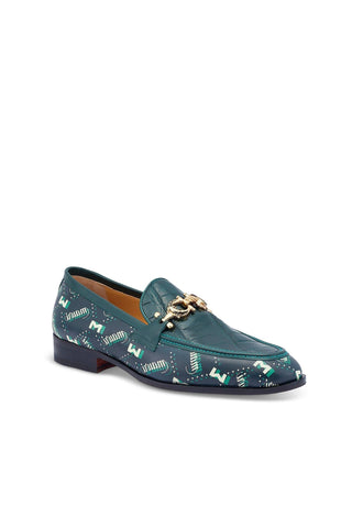 Mauri 4954/1 Wealth Exotic Alligator Skin / Calf-Skin Leather Horse-Bit Loafers (MA5452)-AmbrogioShoes