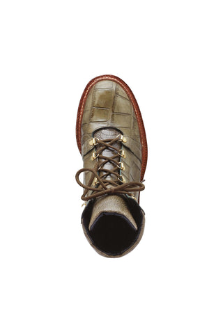 Mauri 4963 Pathfinder Alligator & Ostrich Boots-AmbrogioShoes