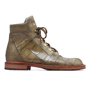 Mauri 4963 Pathfinder Alligator & Ostrich Boots-AmbrogioShoes