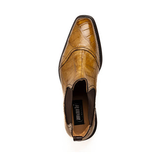 Mauri 4964/1 Men's Shoes Exotic Alligator Chelsea Boots (MA5635) (Special Order)-AmbrogioShoes
