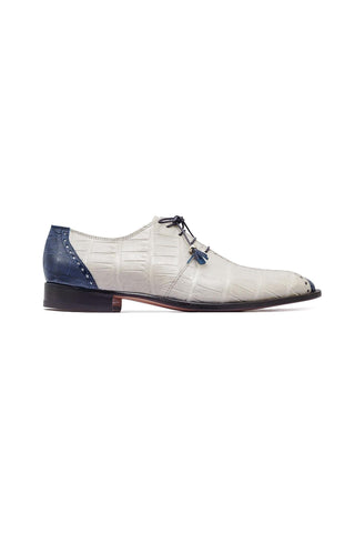 Mauri 4975 Two Face Alligator Oxford-AmbrogioShoes