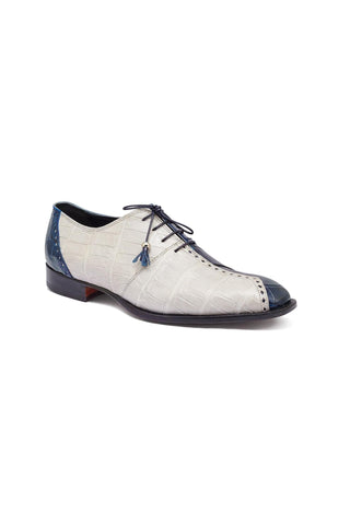 Mauri 4975 Two Face Alligator Skin Oxfords (MA5317)
