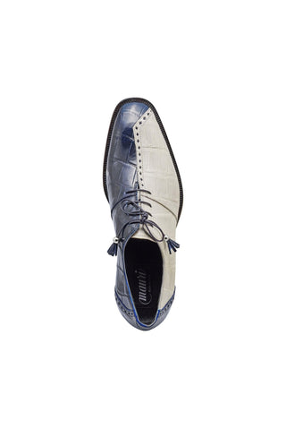 Mauri 4975 Two Face Exotic Alligator Skin Oxfords (MA5317)-AmbrogioShoes