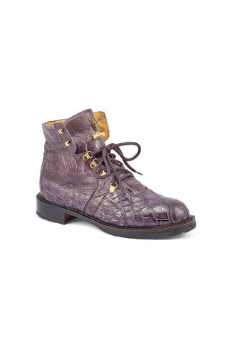 Mauri 4986 Tracker Exotic Alligator / Ostrich Leg Boots (MA5380)-AmbrogioShoes