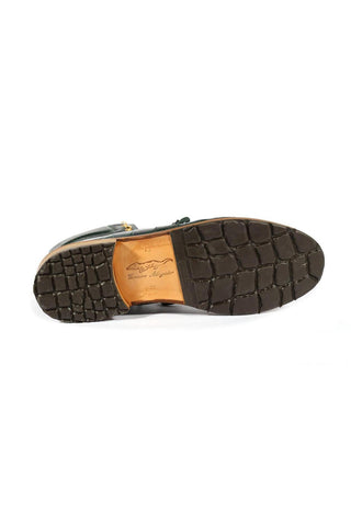 Mauri 4986 Tracker Exotic Alligator / Ostrich Leg Boots (MA5380)-AmbrogioShoes