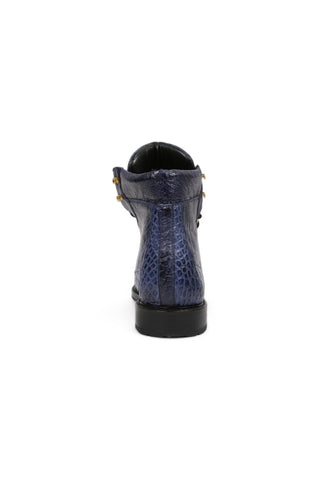 Mauri 4986 Tracker Exotic Alligator / Ostrich Leg Boots (MA5380)-AmbrogioShoes