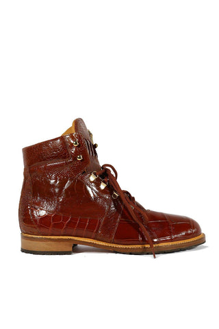 Mauri 4986 Tracker Exotic Alligator / Ostrich Leg Boots (MA5380)-AmbrogioShoes