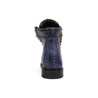 Mauri 4986 Tracker Exotic Alligator / Ostrich Leg Boots (MA5380)-AmbrogioShoes