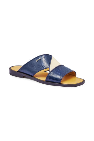 Mauri 5093 Traveler Ostrich Skin Sandals (MA5314)-AmbrogioShoes