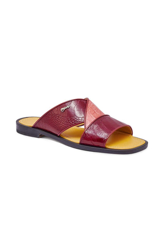 Mauri 5093 Traveler Ostrich Skin Sandals (MA5314)-AmbrogioShoes