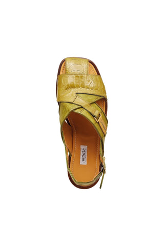 Mauri 5113 Thor Crocodile Skin & Ostrich Skin Sandals (MA5307)