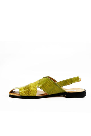 Mauri 5113 Thor Exotic Crocodile Skin & Ostrich Skin Sandals (MA5307)-AmbrogioShoes