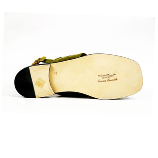 Mauri 5113 Thor Men's Shoes Exotic Crocodile Skin & Ostrich Skin Sandals (MA5307)-AmbrogioShoes