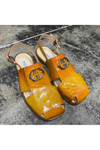 Mauri 5126 Hydro Exotic Alligator Sandals (MA5430)-AmbrogioShoes