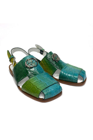 Mauri 5126 Hydro Exotic Alligator Sandals (MA5430)-AmbrogioShoes