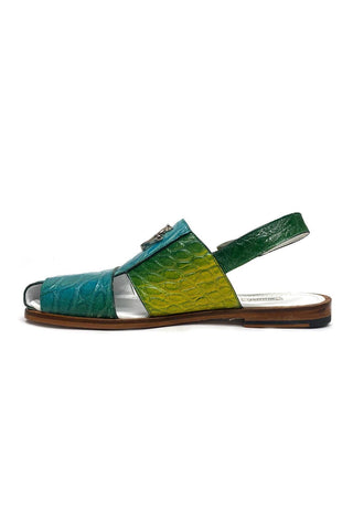 Mauri 5126 Hydro Exotic Alligator Sandals (MA5430)-AmbrogioShoes