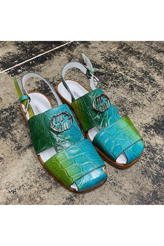 Mauri 5126 Hydro Exotic Alligator Sandals (MA5430)-AmbrogioShoes