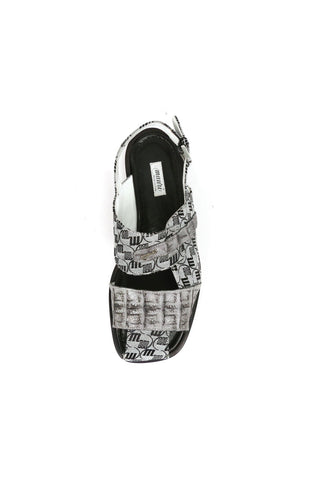 Mauri 5171/1 Exotic Hornback & Fabric Slip-On Sandal (MA5666)-AmbrogioShoes