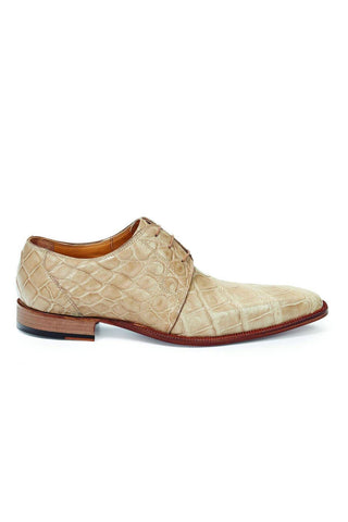 Mauri 53127/2 Exotic Alligator Skin Derby (MA4655)-AmbrogioShoes