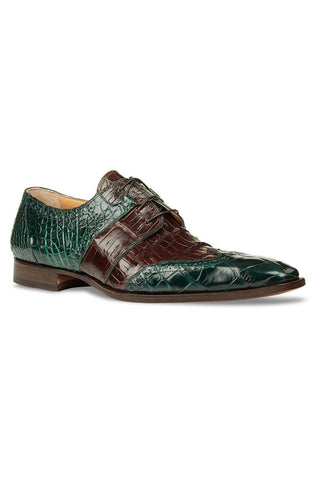 Mauri 53130 Exotic Alligator & Crocodile Skin Oxfords (MA4124)-AmbrogioShoes
