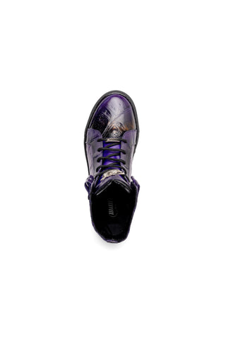 Mauri 6129-1 Golden Boy Crocodile & Nappa High-Top Sneakers (MA5574)-AmbrogioShoes