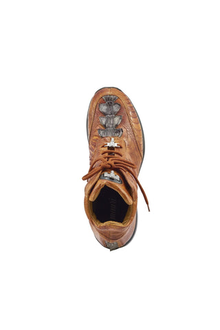 Mauri 8405/1 Venom Exotic Hornback Tail & Ostrich Leg Eyes Sneakers (MA5390)-AmbrogioShoes
