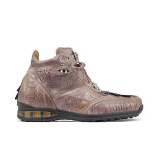 Mauri 8405/1 Venom Men's Shoes Exotic Hornback Tail & Ostrich Leg Eyes Sneakers (MA5390)(Special Order)-AmbrogioShoes