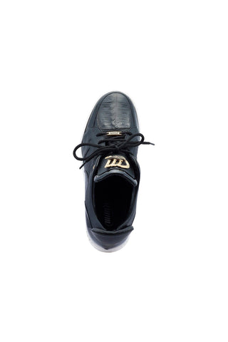 Mauri 8412/1 Boss Crocodile Skin / Patent / Leather Sneakers (MA5444)